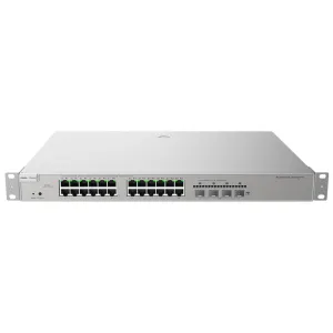 24-портовый PoE коммутатор Ruijie Reyee RG-NBS5100-24GT4SFP-P гигабитный L3 с облачным управлением