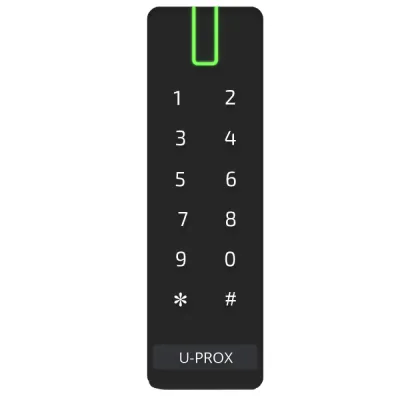 Універсальний зчитувач ідентифікаторів з клавіатурою U-Prox SE keypad та підтримкою OSDP 