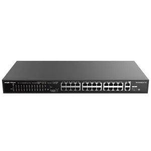 24-портовый PoE коммутатор Ruijie Reyee RG-ES126S-LP V2 неуправляемый