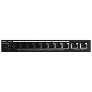 10-портовый PoE коммутатор Ruijie Reyee RG-ES210GC-LP гигабитный интеллектуальный управляемый
