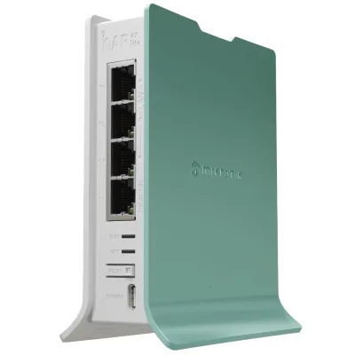 Бездротовий Wi-Fi 6 маршрутизатор MikroTik hAP ax lite (L41G-2axD)