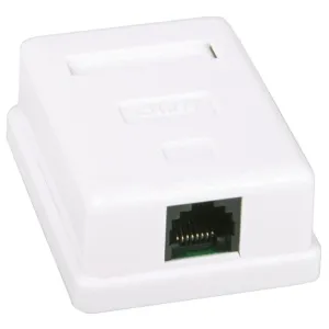Розетка RJ45 одинарна RITAR FTP 8P8C, 1 порт, Cat-5