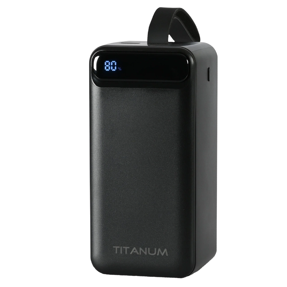 Повербанк Videx TITANUM 741S 22.5W Black 50000mAh