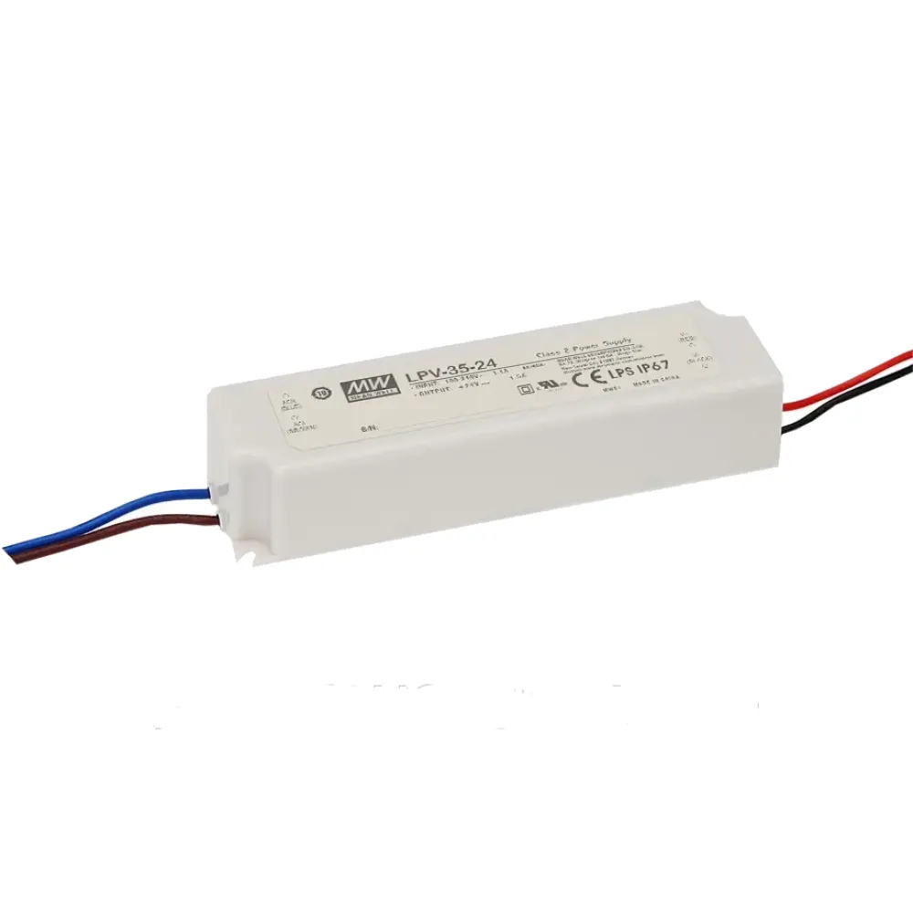 Імпульсне джерело живлення Mean Well LPV-35-24 Rohs AC/DC