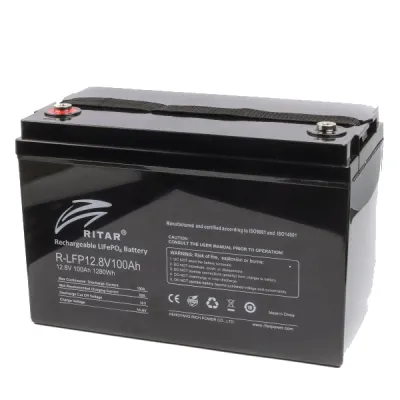 Акумуляторна батарея Ritar R-LFP12.8V100AH з Bluetooth