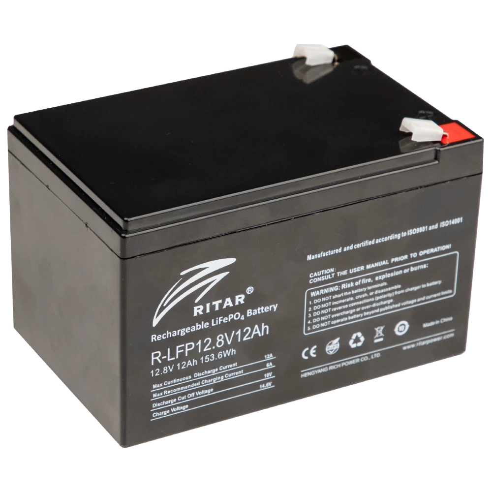 Аккумуляторная батарея Ritar R-LFP12.8V12AH