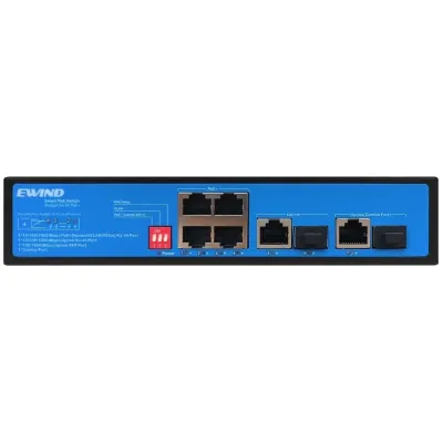 4-портовый PoE коммутатор Ewind EW-S1907CG-AP неуправляемый