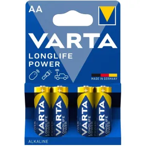 Батарейка Varta High energy/Longlife power AA BLI 4 Alkaline