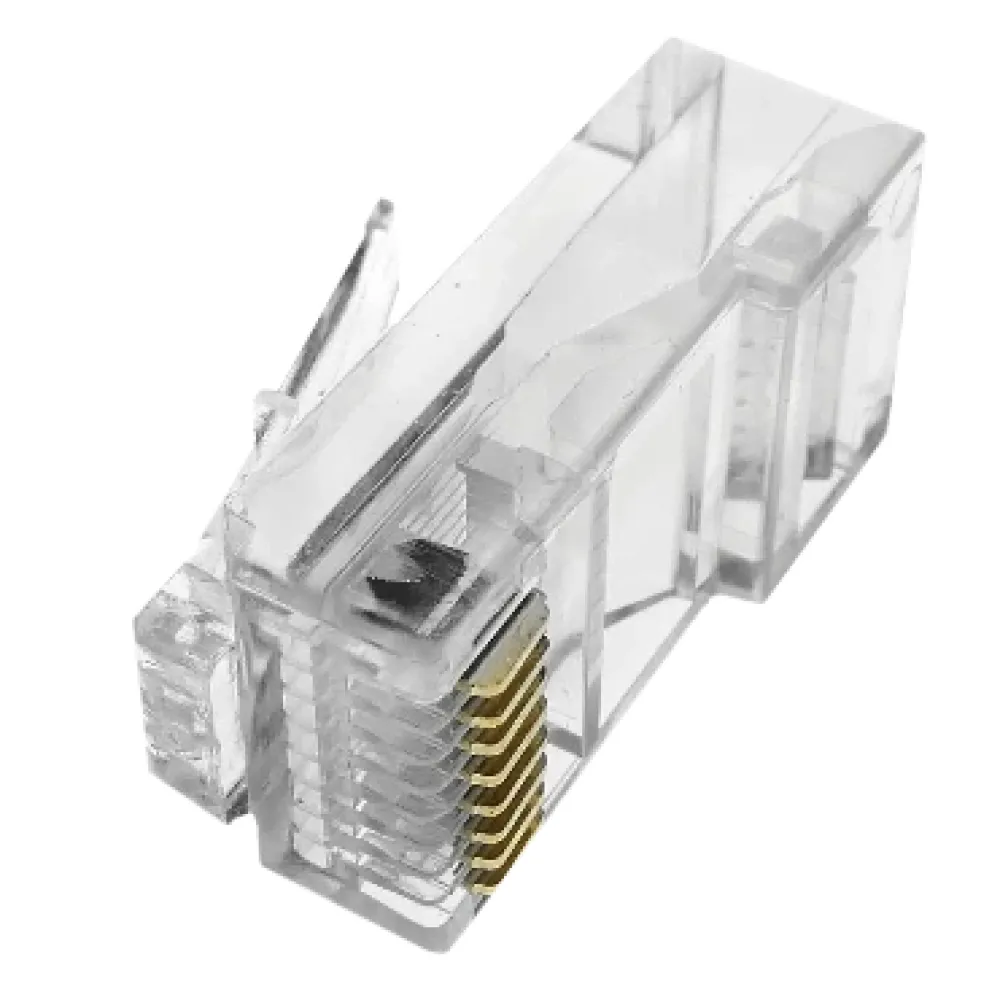 Конектор Ritar PREMIUM PLUS RJ-45 8P8C Cat-5 (100 шт) позолочені контакти