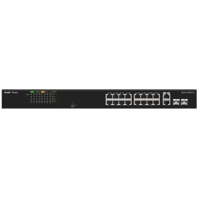 18-портовый PoE коммутатор Ruijie Reyee RG-ES118FGS-LP 10/100Мб неуправляемый