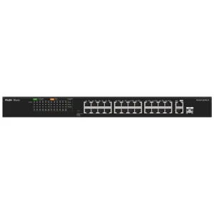 26-портовый PoE коммутатор Ruijie Reyee RG-ES126FGS-P 10/100 Мб неуправляемый
