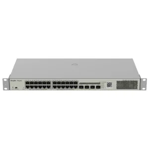 24-портовый PoE коммутатор Ruijie RG-NBS3100-24GT4SFP-P-V2 гигабитный L2 управляемый