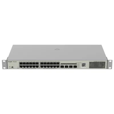 24-портовий PoE комутатор Ruijie RG-NBS3100-24GT4SFP-P-V2 гігабітний L2 керований