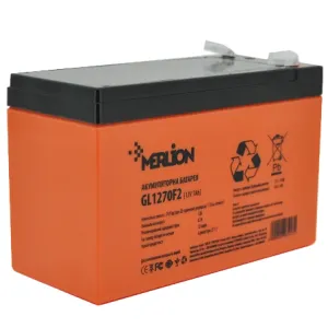 Свинцево-кислотна акумуляторна батарея MERLION GL1270F2 7 Ач 12В