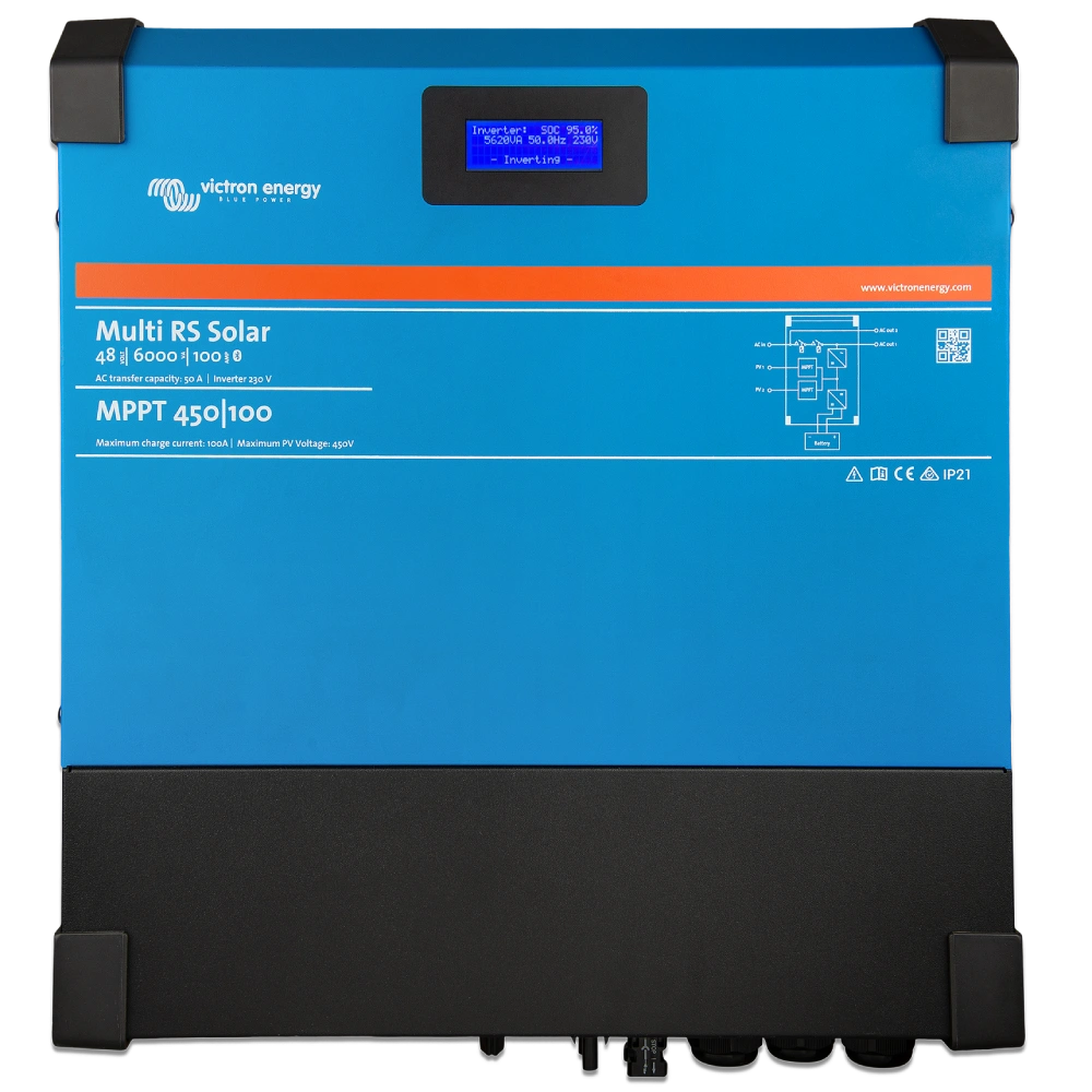 Інвертор Victron Energy Multi RS Solar 48/6000/100-450/80 сонячний однофазний