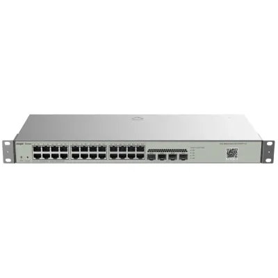 24-портовий комутатор Ruijie RG-NBS3100-24GT4SFP-V2 гігабітний L2 керований