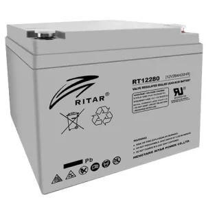 Аккумуляторная батарея Ritar AGM RT12280 12V 28Ah