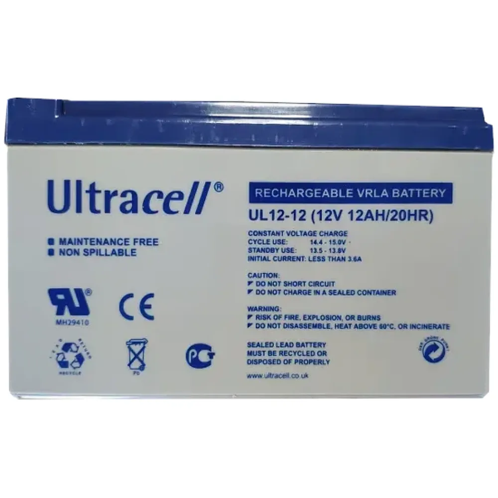 Аккумуляторная батарея Ultracell UCG 12-12 AGM 12V 12 Ah
