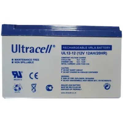 Аккумуляторная батарея Ultracell UCG 12-12 AGM 12V 12 Ah