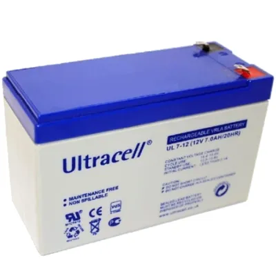 Аккумуляторная батарея Ultracell UL7-12 AGM 12V 7 Ah