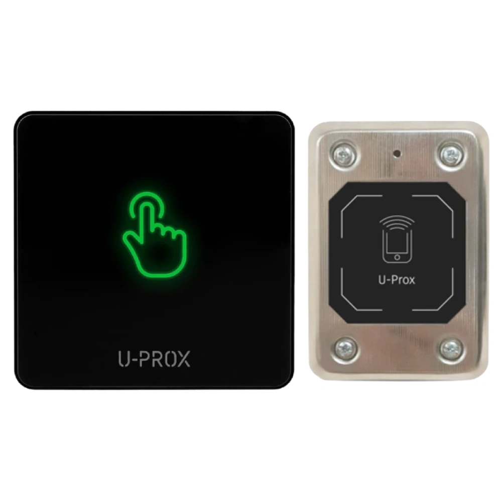 Автономный контроллер U-Prox CLC G80 + Считыватель карт/брелоков U-Prox SL steel