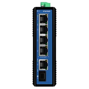 6-портовый промышленный PoE коммутатор Ewind EW-PIS1806F-4GE неуправляемый