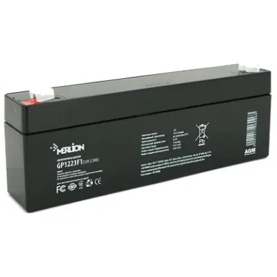 Свинцево-кислотна акумуляторна батарея MERLION GP1223F1 2.3А•г 12В