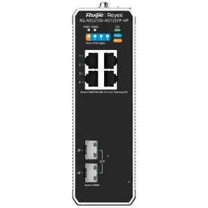 4-портовый коммутатор управляемый Ruijie Reyee RG-NIS2100-4GT2SFP-HP PoE++