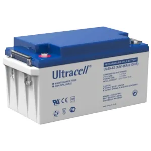 Аккумуляторная батарея Ultracell UL65-12 AGM 12V 65 Ah