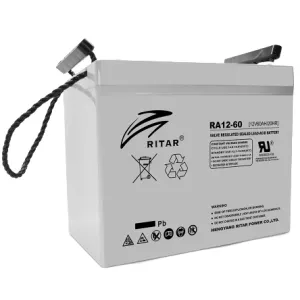 Акумуляторна батарея AGM RITAR RA12-60 12V 60Ah