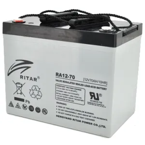 Акумуляторна батарея AGM RITAR RA12-70 12V 70Ah