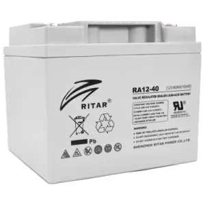 Акумуляторна батарея AGM RITAR RA12-40 12V 40Ah