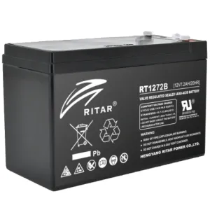 Акумуляторна батарея AGM RITAR RT1272B 12V 7.2Ah