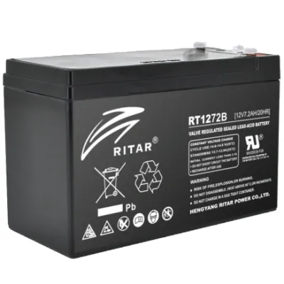 Аккумуляторная батарея AGM RITAR RT1272B 12V 7.2Ah