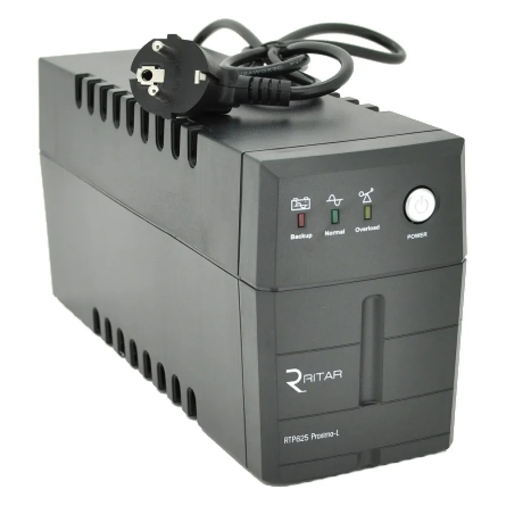 Джерело безперебійного живлення Ritar RTP625 Proxima-L 625 ВА