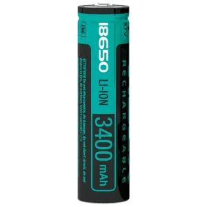 Акумулятор Videx Li-Ion 18650-P (захист) 3400mAh color box/1шт