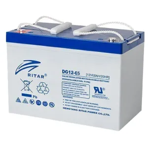 Акумуляторна батарея RITAR DG12-65 12V 65Ah гелева