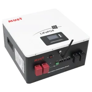 Літієва акумуляторна батарея Must LP16-24200 25.6В 200А•г