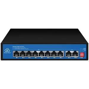 8-портовый коммутатор Ewind EW-ES2010CF-AP PoE неуправляемый