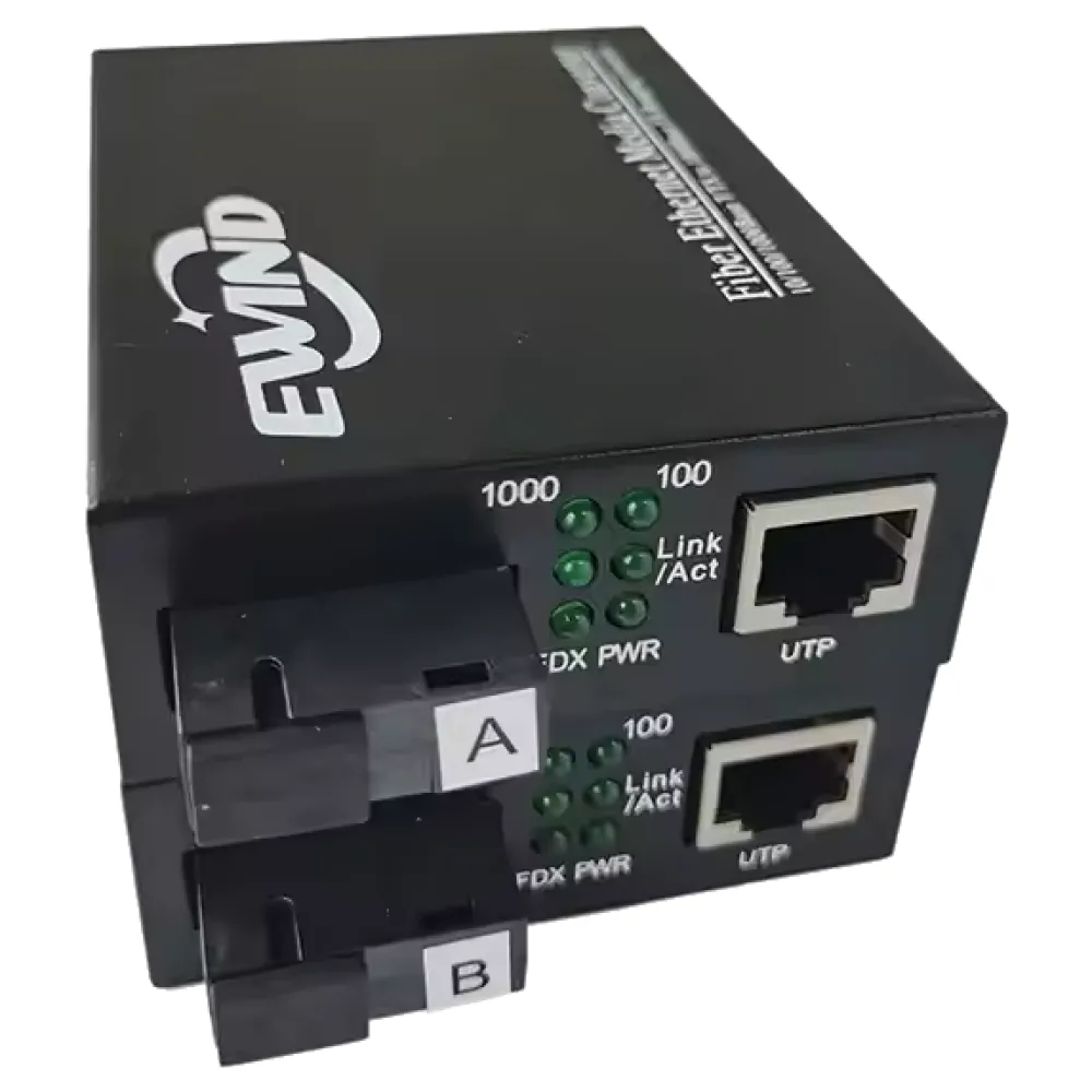 Медіаконвертер Ewind EW-810GS-20A/B 1000M