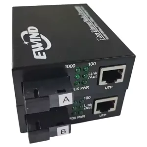Медіаконвертер Ewind EW-810GS-20A/B 1000M