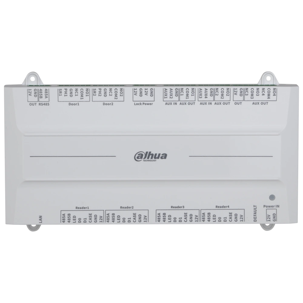 Контроллер для двух дверей Dahua DHI-ASC4202B-D двусторонний