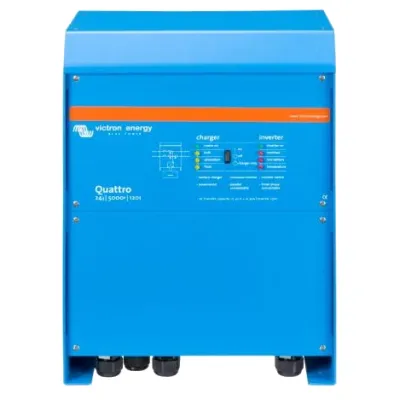 Инвертор Victron Energy Quattro 24/5000/120-100/100 однофазный