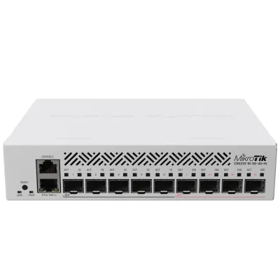 10-портовый коммутатор MikroTik CRS310-1G-5S-4S+IN 10G SFP+ неуправляемый