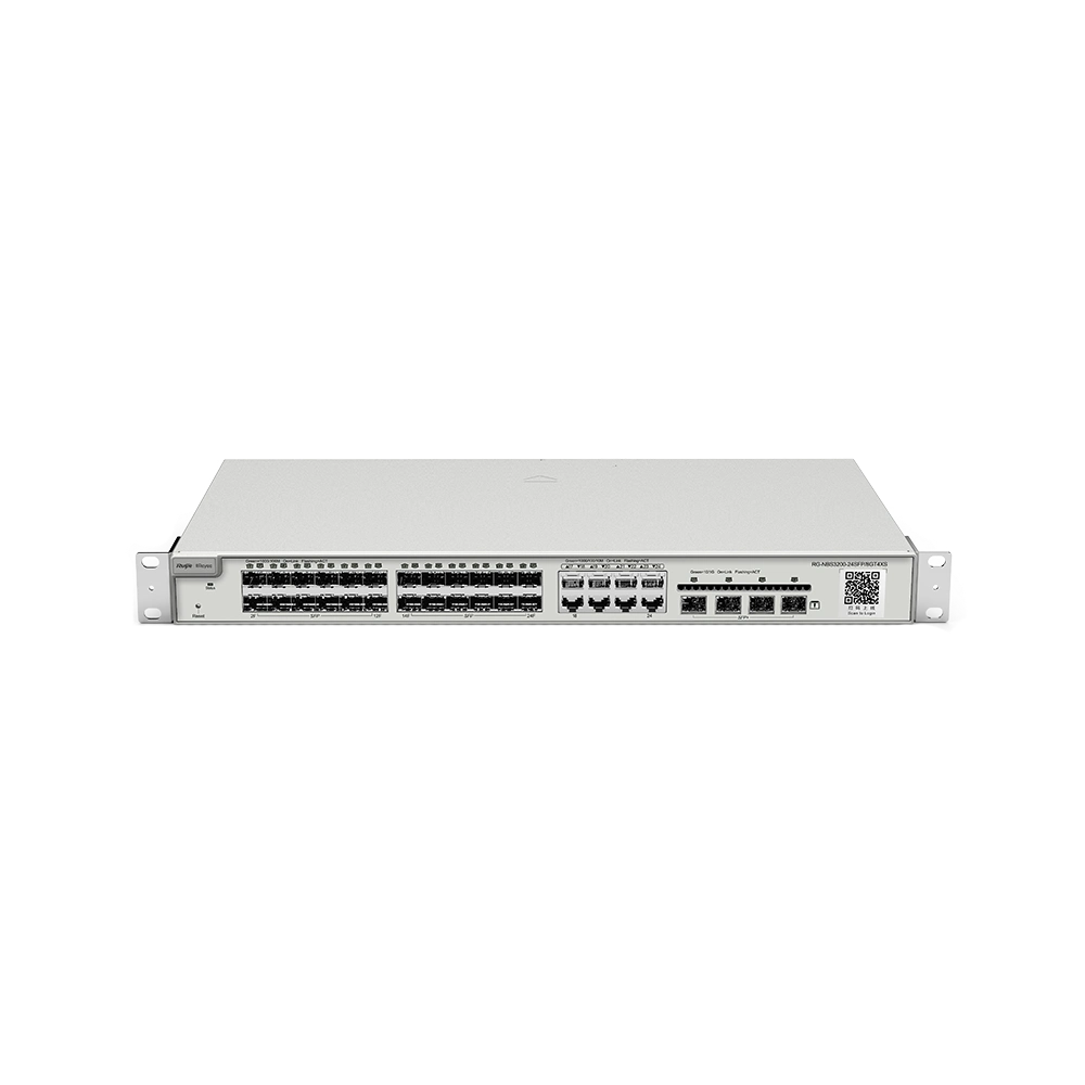 24-портовий комутатор Ruijie RG-NBS3200-24SFP/8GT4XS гігабітний L2 керований