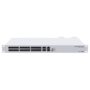 24-портовий комутатор Mikrotik CRS326-24S+2Q+RM керований