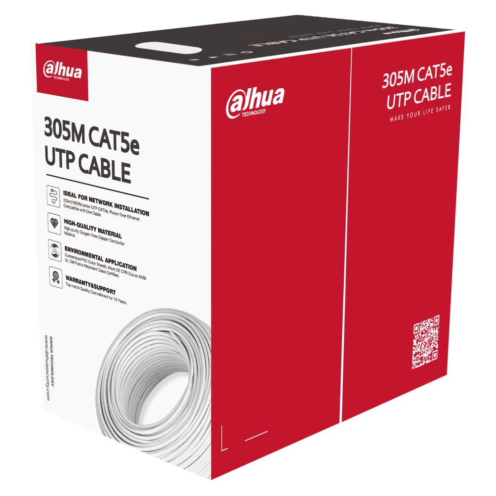 Витая пара Dahua PFM920I-5EU-U 305 м внутренний медь