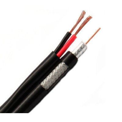 Комбінований кабель Одескабель OK-NET 305 м F5967BVcu+2*0,75 чорний