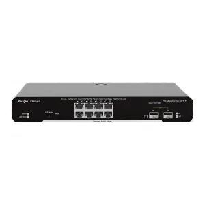 8-портовый коммутатор Ruijie RG-NBS3100-8GT2SFP-P гигабитный L2 управляемый