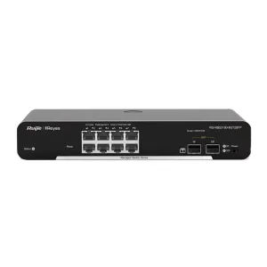 8-портовый коммутатор Ruijie RG-NBS3100-8GT2SFP L2 гигабитный управляемый